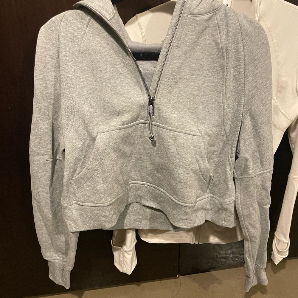 Lululemon scuba cropped quarter zip